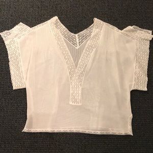 Chanel short sleeve blouse